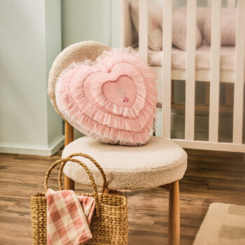 Heart Velvet Cushion