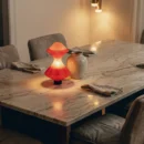Red Volara Max Portable Table Lamp