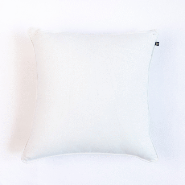 Country Style Crewel Embroidered Leafy Lush Cushion Cover - Image 3