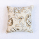 Country Style Crewel Embroidered Pamposh Cushion Cover