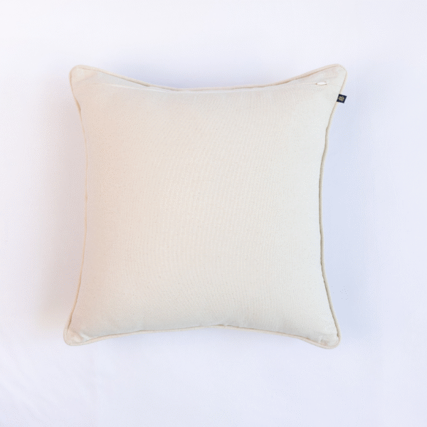 Suzani Style Aari Embroidered Red Wedlock Cushion Cover - Image 4