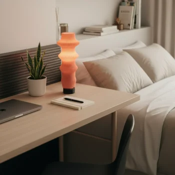 Blush Ruvaa Portable Table Lamp