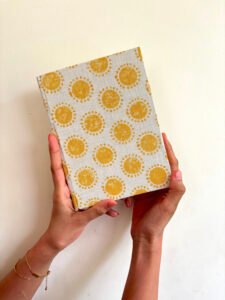 Golden Hour Handcrafted Sustainable A5 Diary Journal Notebook