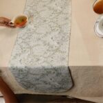 Whispering Vines Printed Floral Table Runner