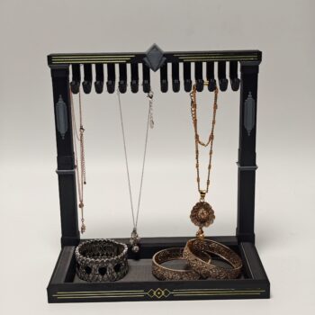 Art Deco Jewellery Stand Hanger Tray
