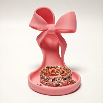 Coquette Bow High Heel Jewellery Tray