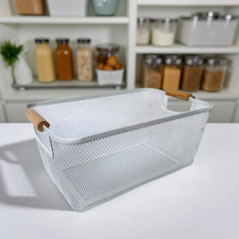Mesh Storage Basket for Multipurpose Home Organisation