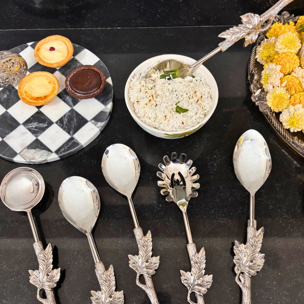 Golden Luxe Twig Cutlery Set