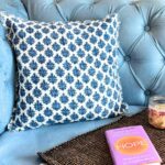 Indigo Mirage Cushion Cover