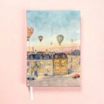 Windows of Wonder – A5 Hardbound Notebook (192 Plain Pages)