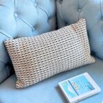 Braided Oblong Cushion Cover