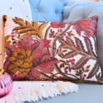Embellished Reversible Velvet Cushion Cover