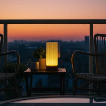 Marron Tratto Mini Orran Lamp | Modern Sculpted Light