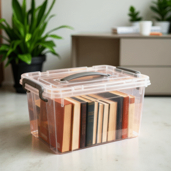 Stackable Storage Box With Lid