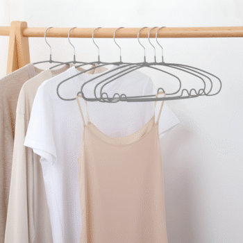 Metal Shirt/Trouser Hanger- Ash Gray