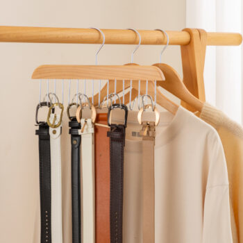 Wooden Belt/Scarf Hanger- Natural
