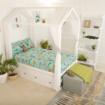 Jungle Safari Organic Cotton Bedsheet – Wild Comfort