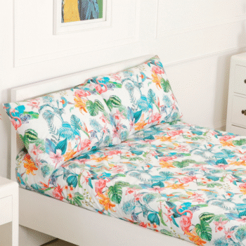 Tropical Paradise Organic Cotton Kids Bedsheet