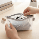 Casus Accessory Letter Grey Pouch for Everyday Essentials