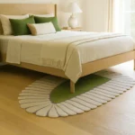 Organic Oval Rug | Sculpted Oval Rug for Modern Homes