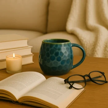 Ocean Moss – Handcrafted Speckled Ceramic Mug