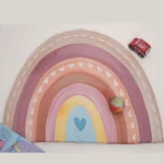 Rainbow Cotton Cushioned Playmat