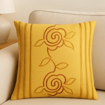 Abstract Rose Cushion Cover