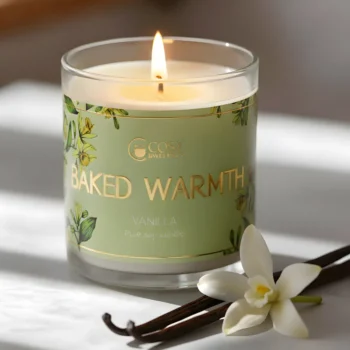 Baked Warmth Glass Jar Candles