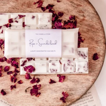 Rose+Sandalwood Waxmelt bar