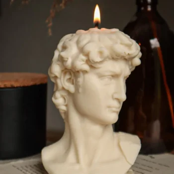 Big David Sculpture Candle| Greek Sculpture Candle