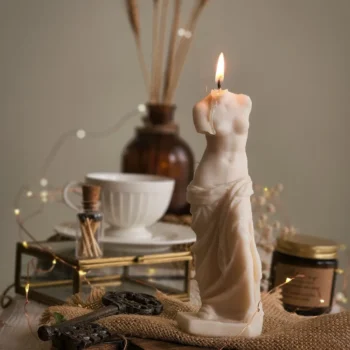 Venus De Milo Sculpture Candle