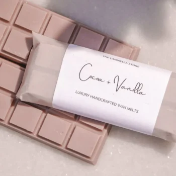 Cocoa+ Vanilla Waxmelt bar