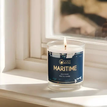 Maritime Glass Jar Candle