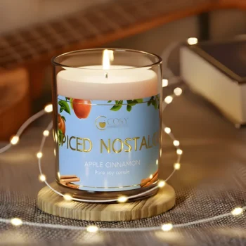 Spiced Nostalgia Glass Jar Candle