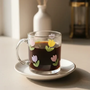 Tulip Glass Mug