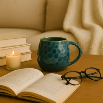 Ocean Moss Handcrafted Speckled Ceramic Mug