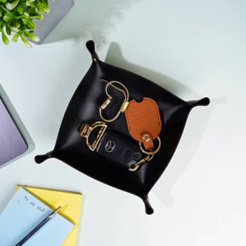 Vegan Leather Tray Organiser