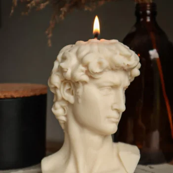 Big David Sculpture Candle| Greek Sculpture Candle