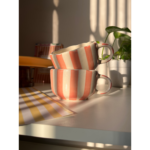 Coral Ceramic Coffee Mug 300ml