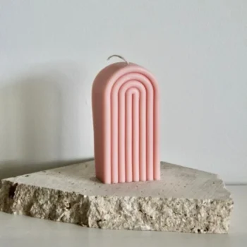 Pink Arch Candle