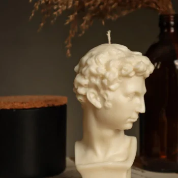 Big Apollo Sculpture Candle | Greek Sculpture Candle