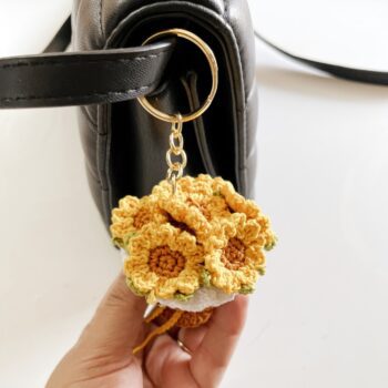 Crochet Bag Charm / Keychain