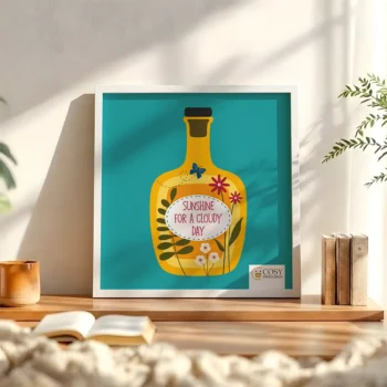 Optimistic Framed Wall Art Frame