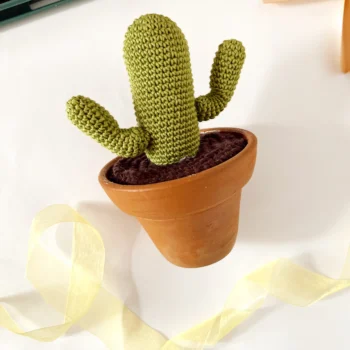 Crochet Terracotta crochet cactus