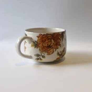 Handcrafted Ceramic Cappuccino Cup with Glossy Finish | Premium Coffee & Tea Mug