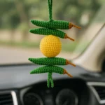 Crochet Nimbu Mirchi - For hanging