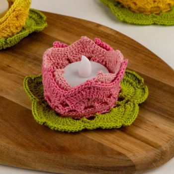 Crochet Tealight Holder