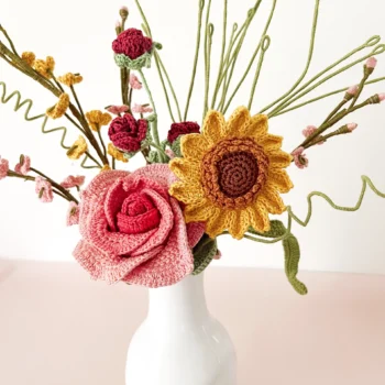 Crochet Timeless Garden Bouquet