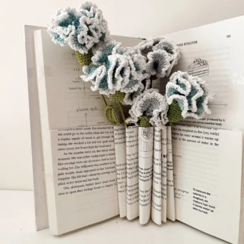 Crochet Carnation Flower - Single