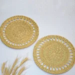 Kauna Luxe Placemats – Handwoven Natural Charm